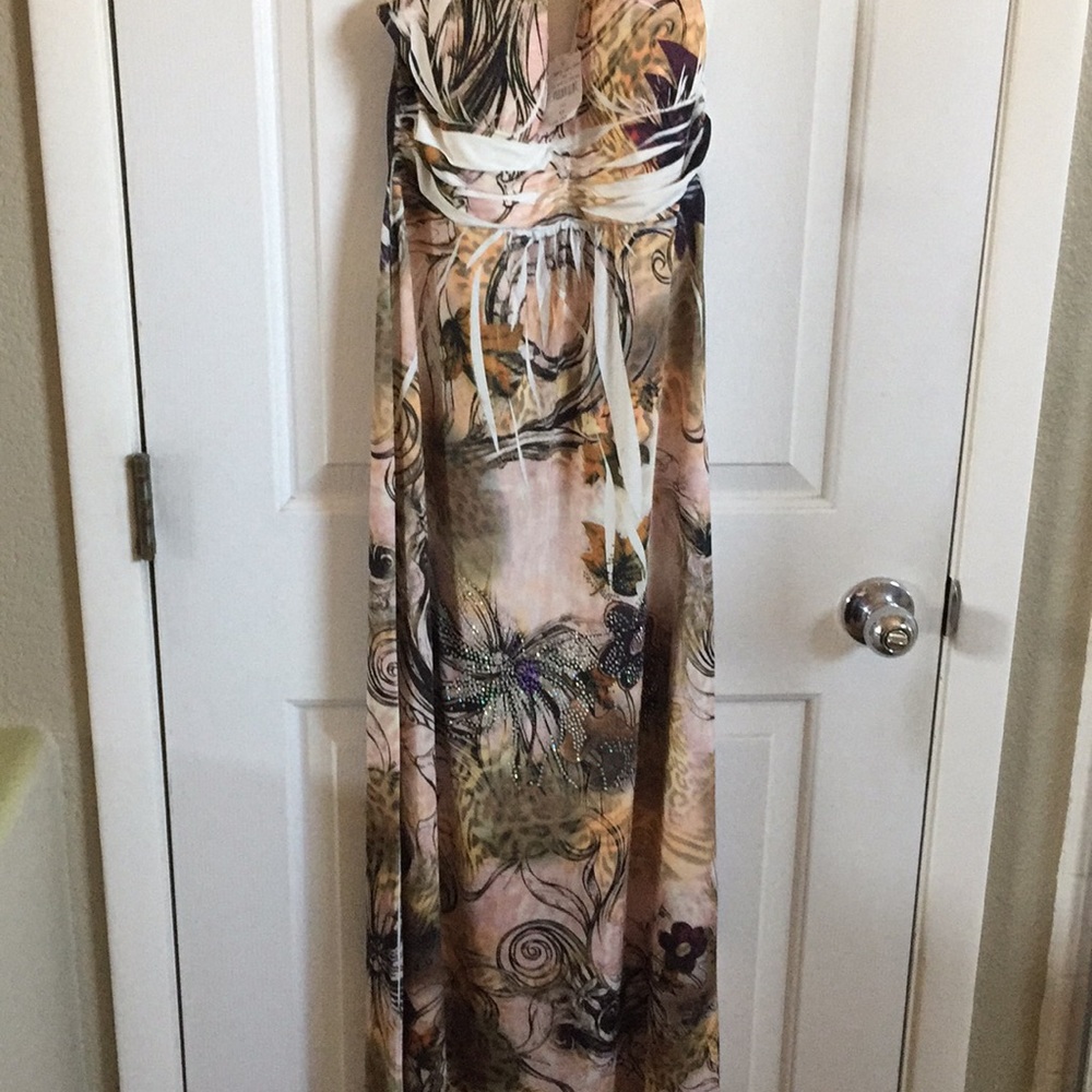 A woman’s alter dress long